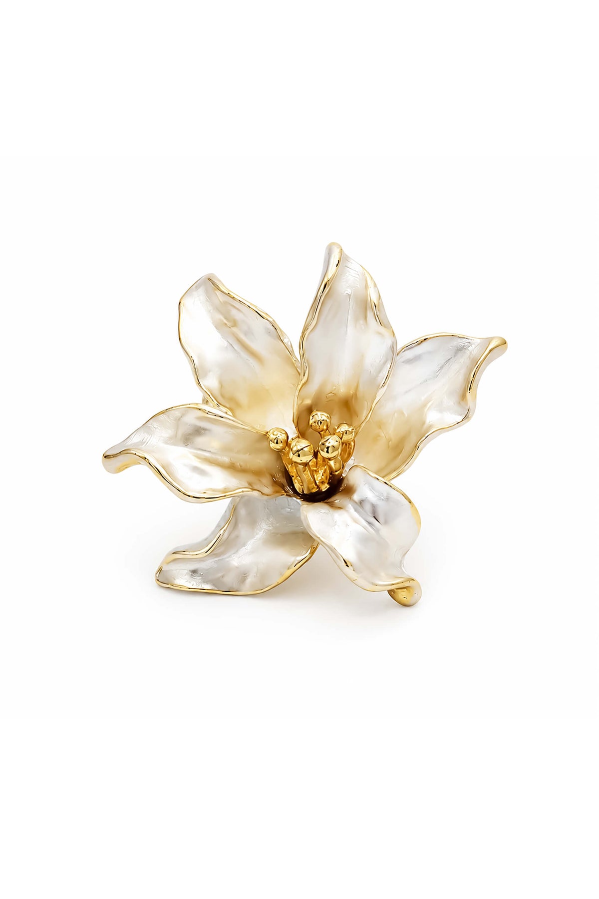 Flower Open Adjustable Ring