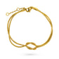 Double Snake Knot Bracelet