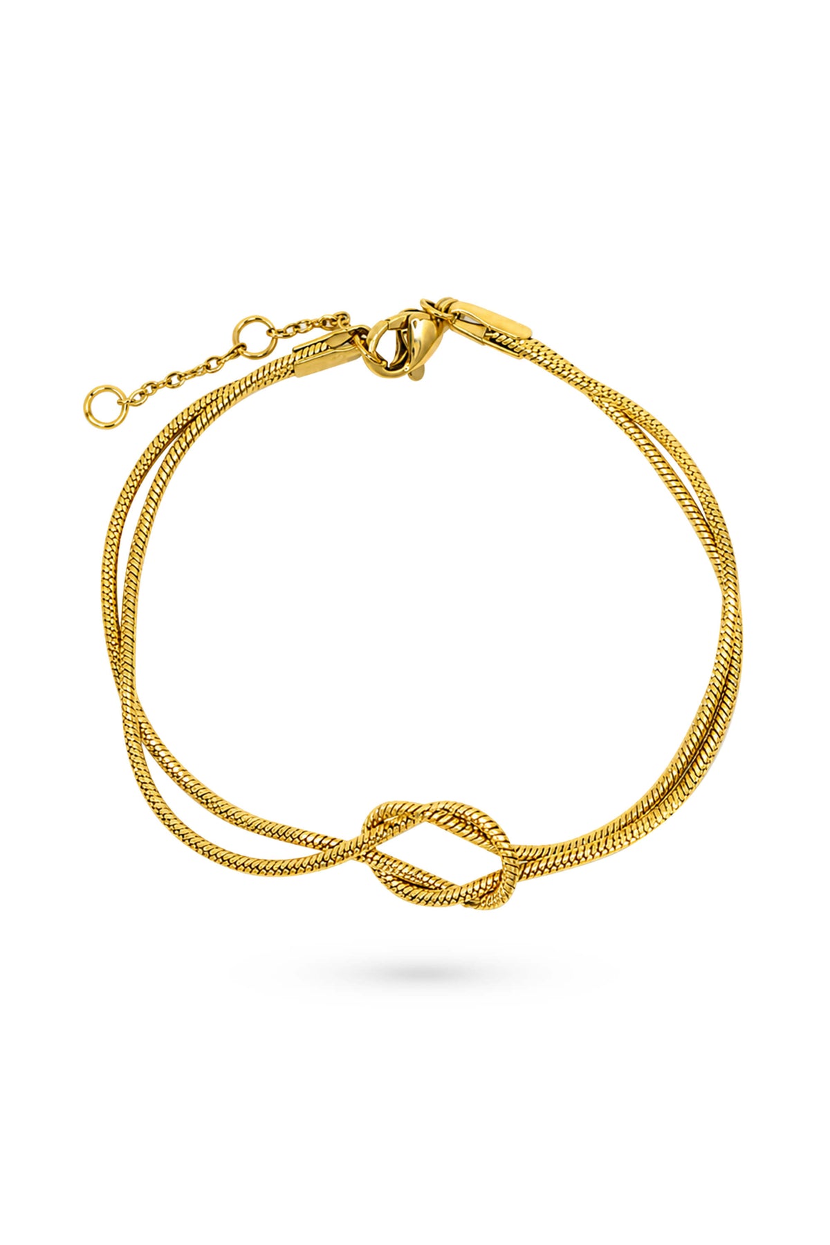 Double Snake Knot Bracelet