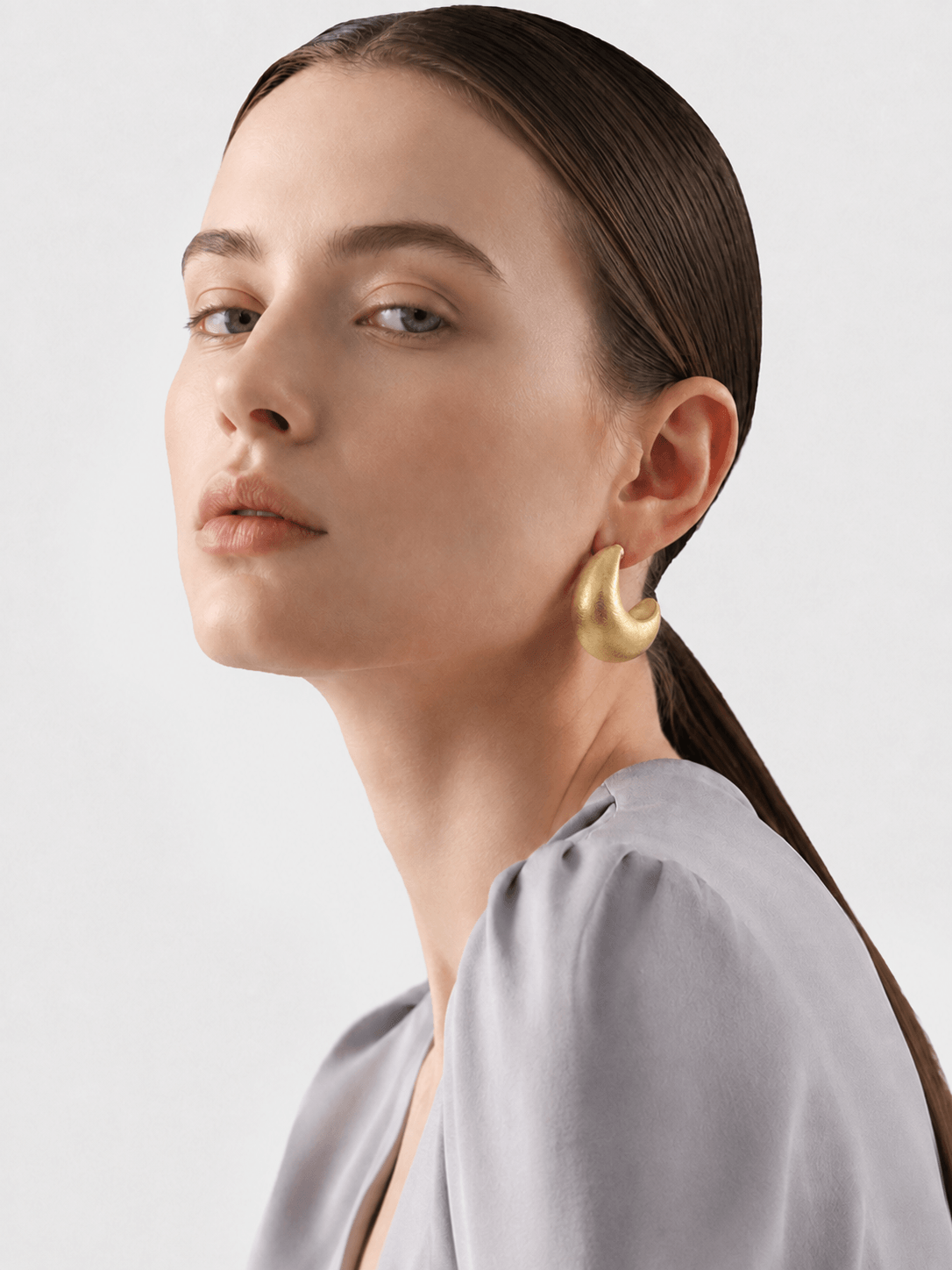 Moonlit Pebble Earrings