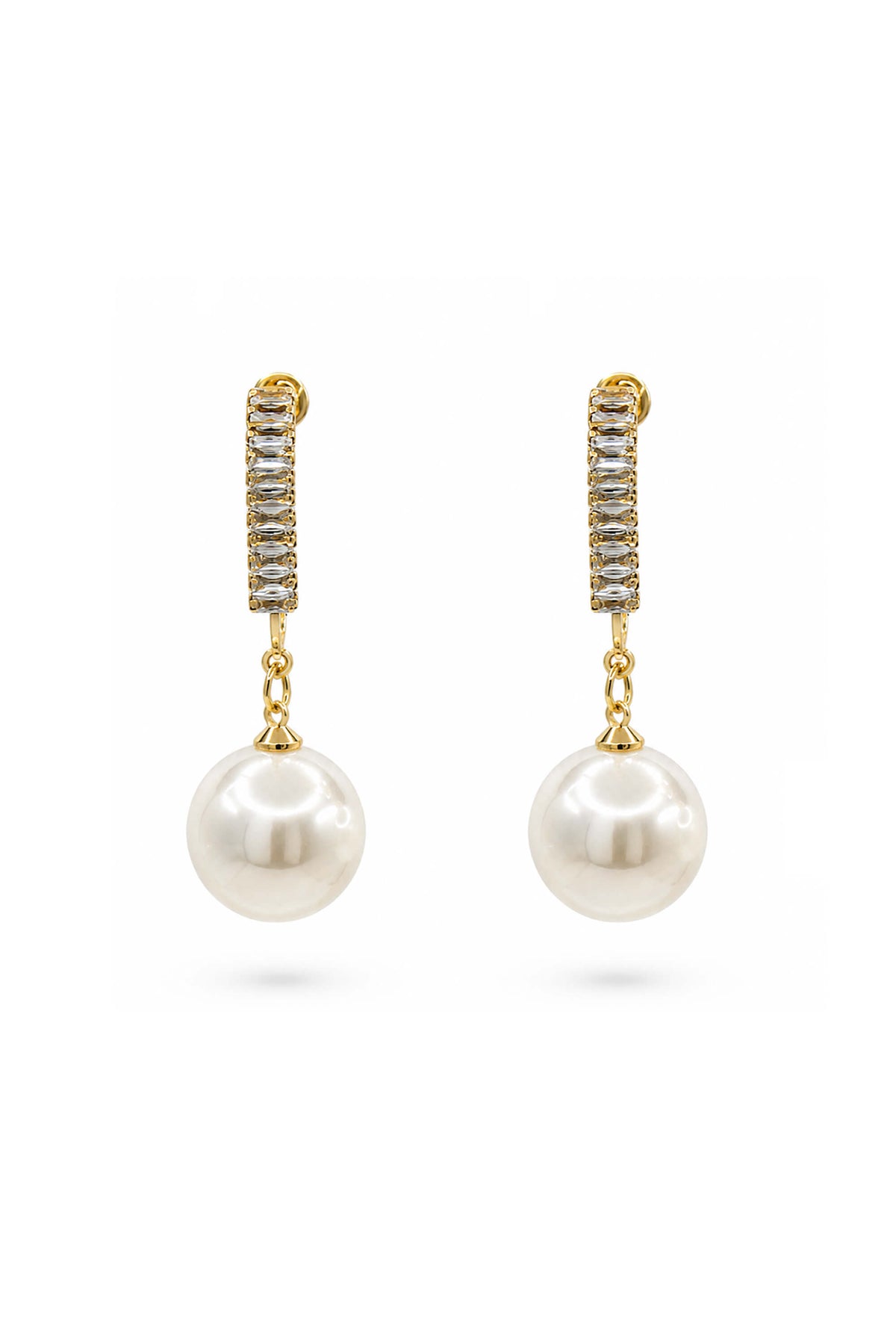 Moon Pearl Earrings