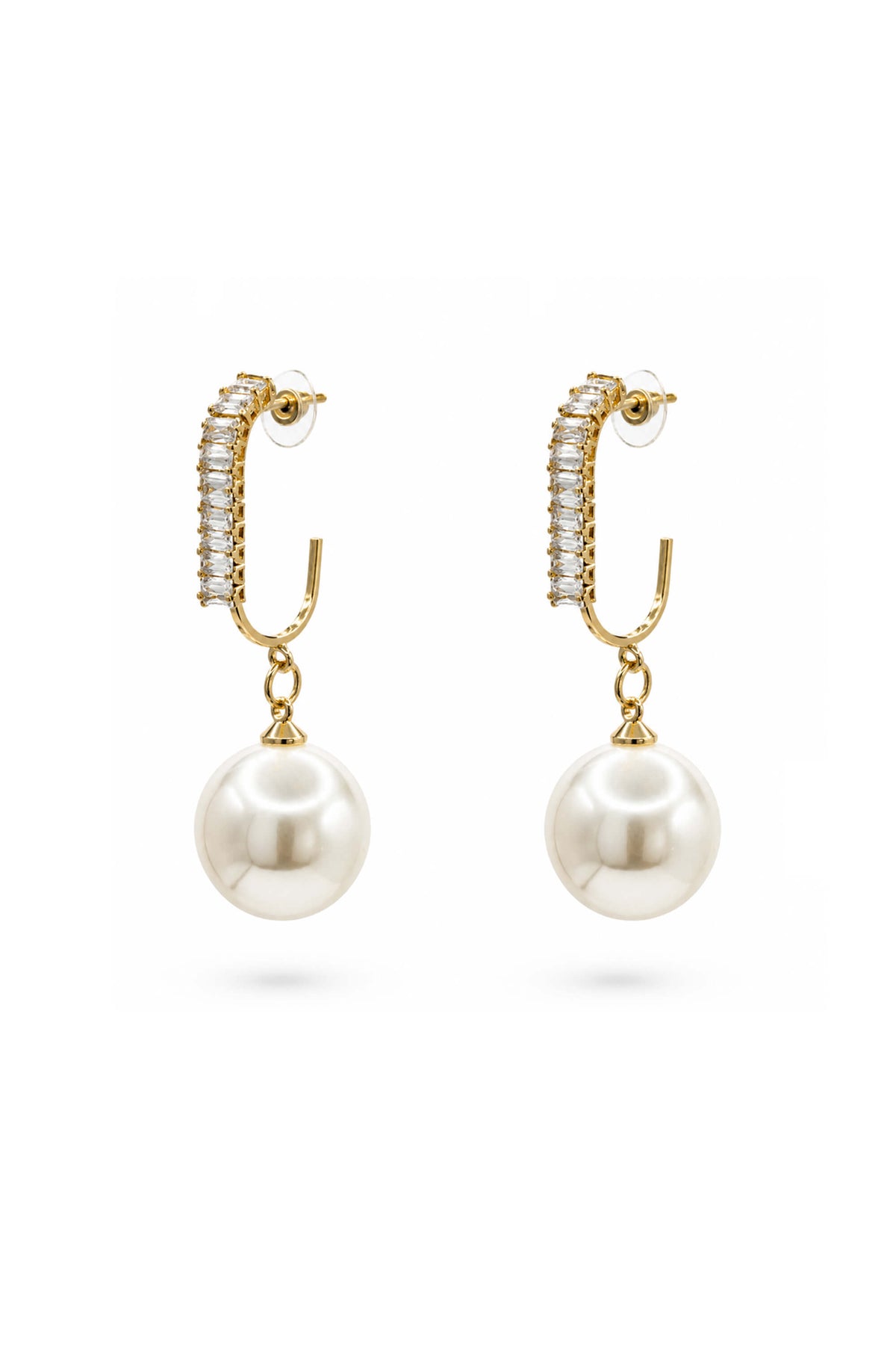 Moon Pearl Earrings