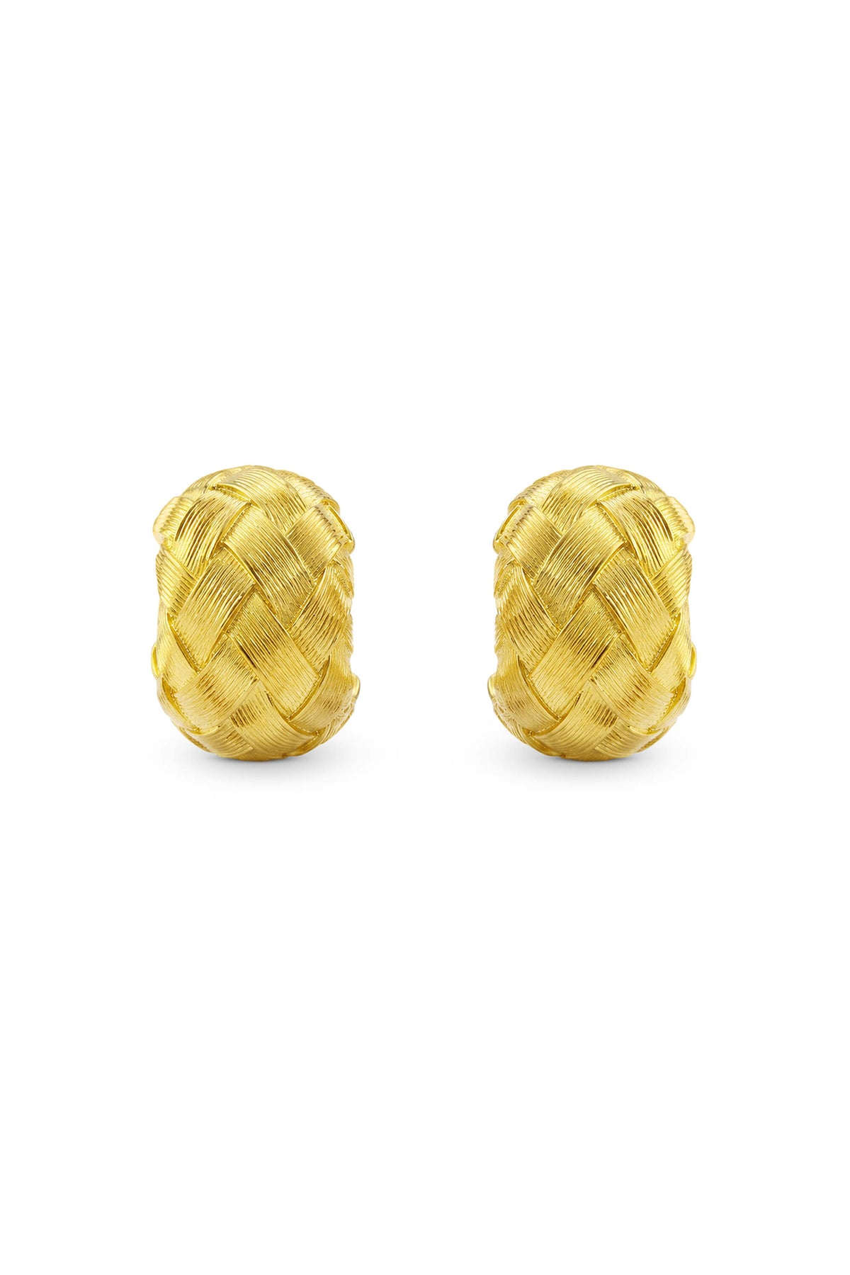 Woven Globe Earrings