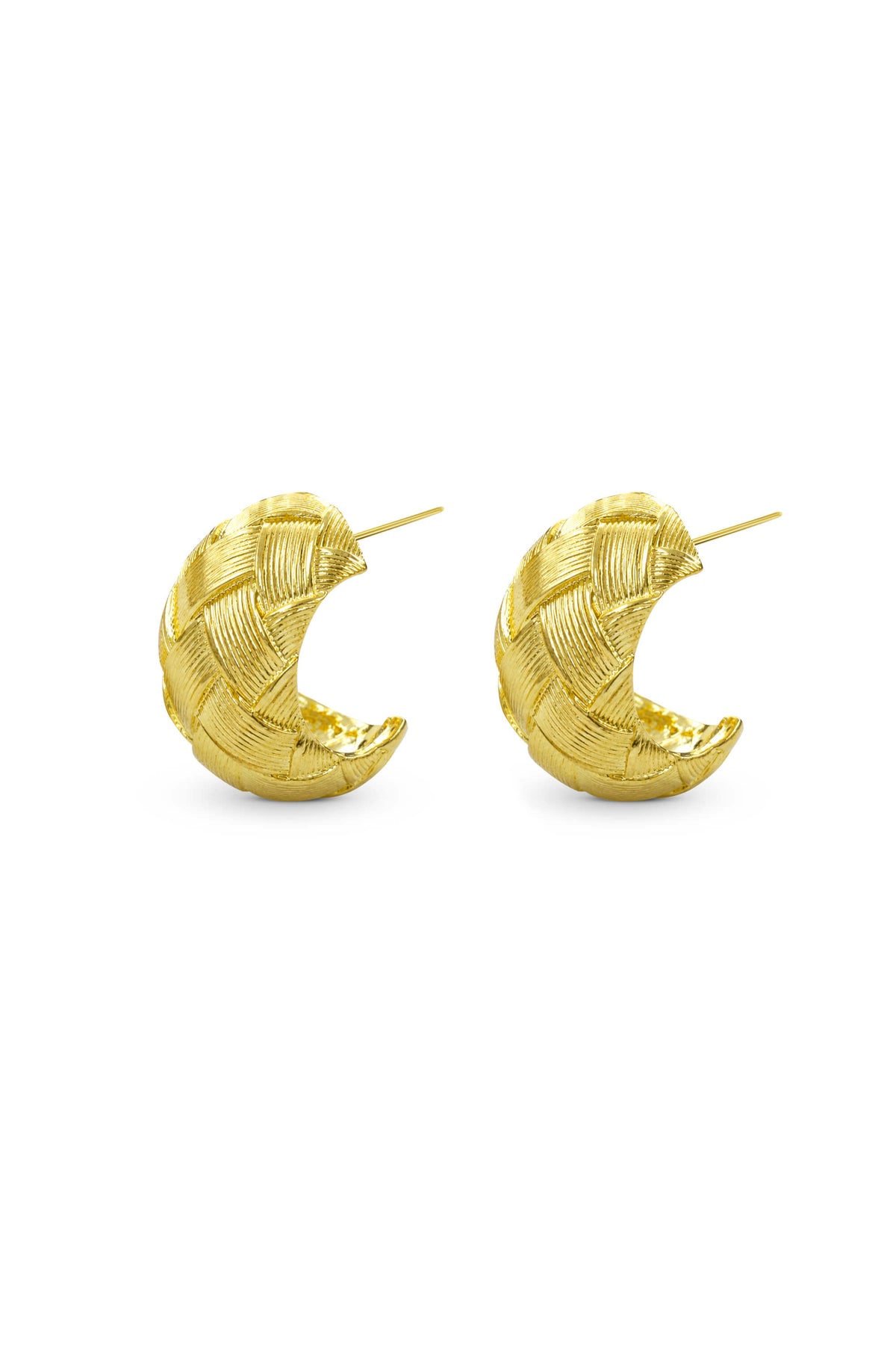 Woven Globe Earrings