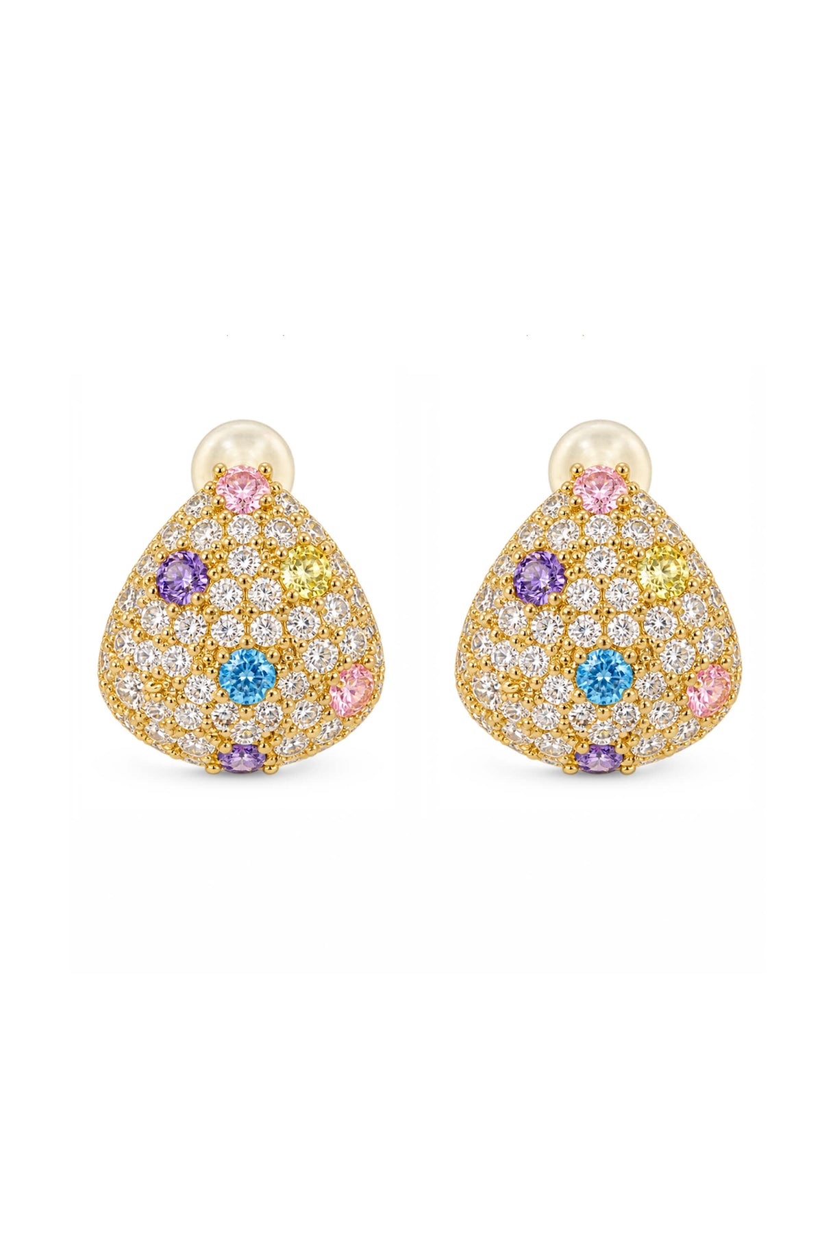 Confetti Rain Stud Earrings