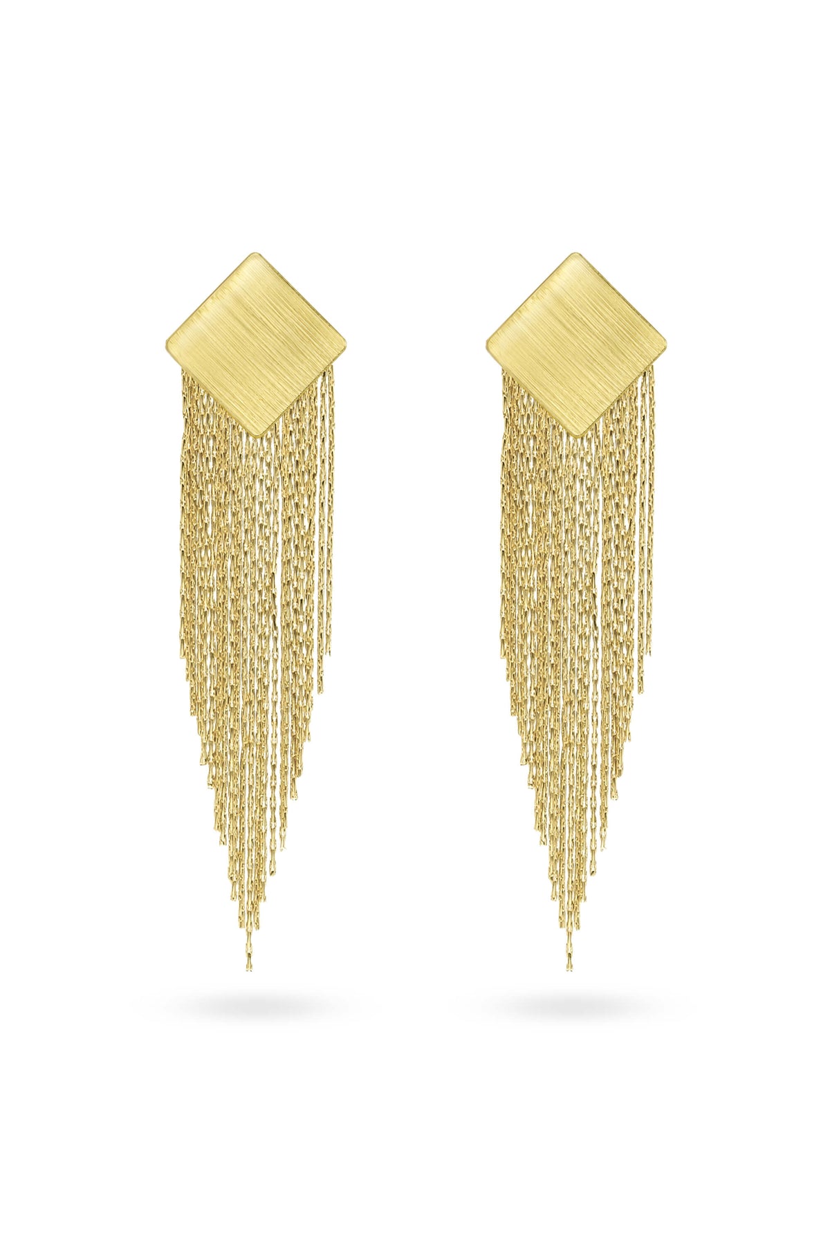 Golden Hour Fringe Earrings