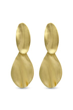 Pendientes colgantes Pétalo Onda