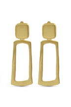 Pendientes colgantes de trapecio