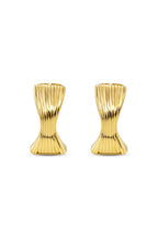Aretes de aro Twist Texture