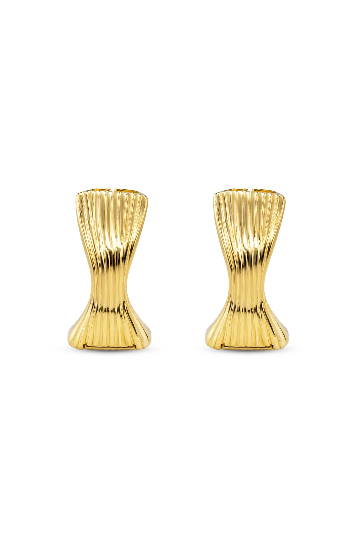 Twist Texture Huggie Earrings