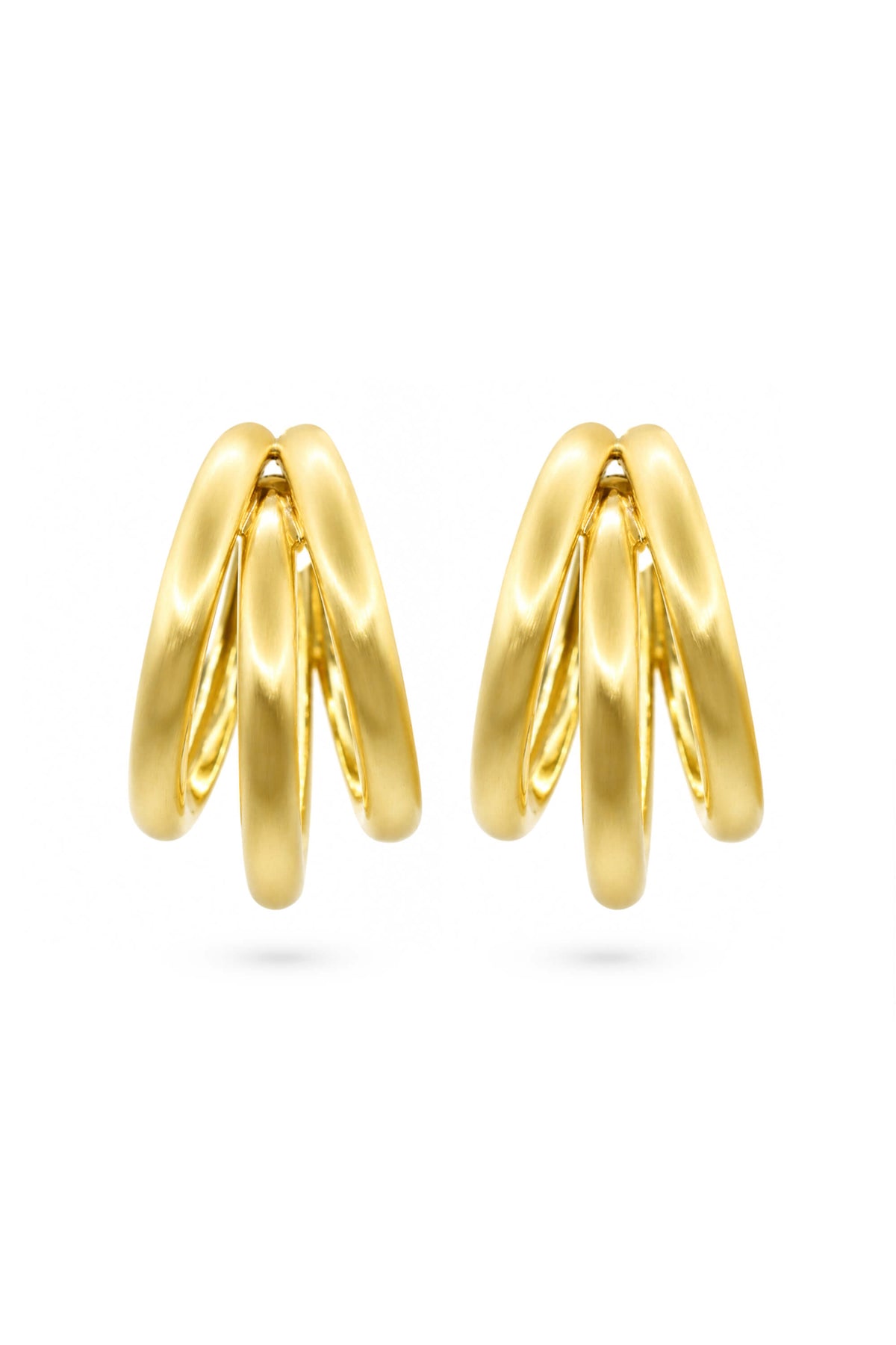 Triple Layer Hoop Earrings