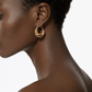 Molten Moon Hoop Earrings