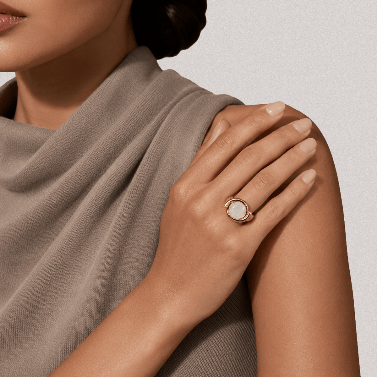 Spring in Gold Ring