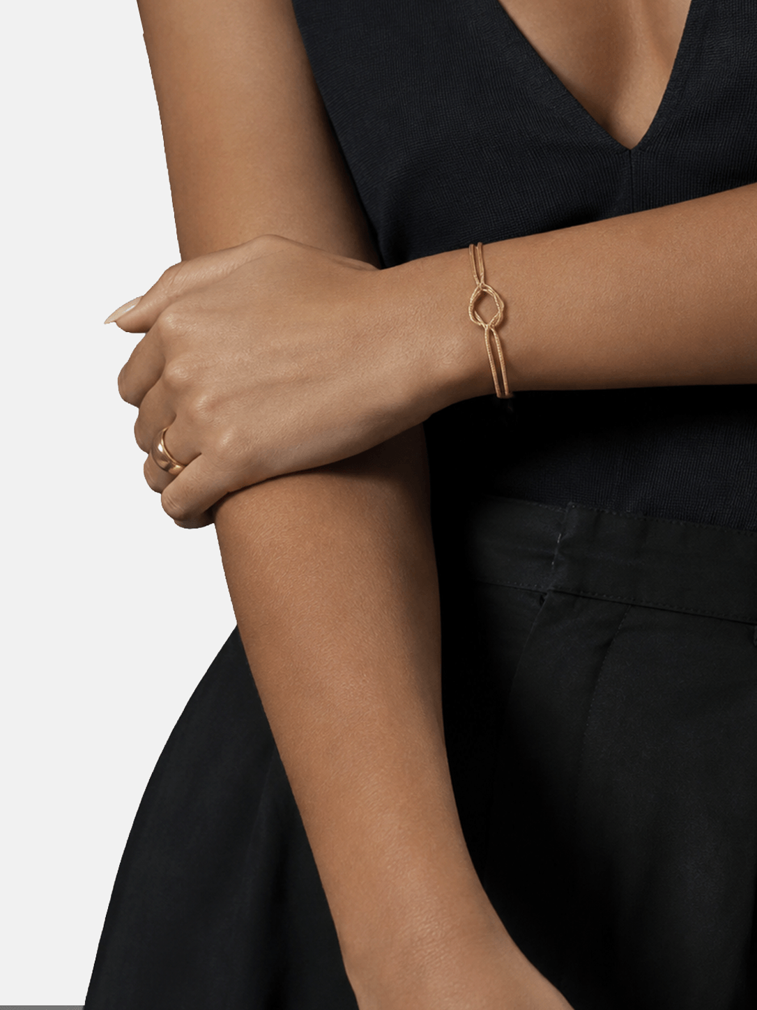 Double Snake Knot Bracelet