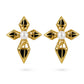 Pearl Four Point Star Jewelry Set