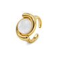 Spring in Gold Ring